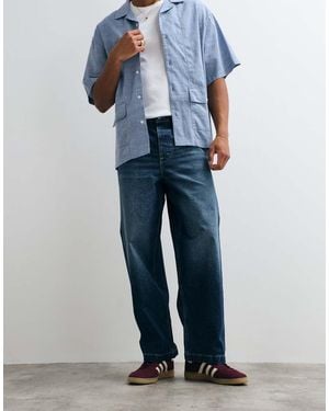 ASOS Loose Straight Jeans - Blue