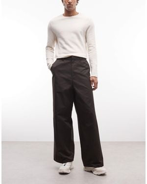 Weekday Loose Fit Chino Pants - White