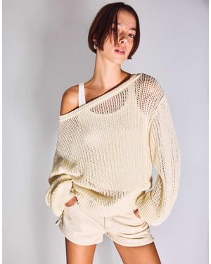 Pulls Et Sweat-shirts BERSHKA Femme Pas Cher