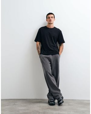 ASOS Kombiteil jogger mit rippstruktur und weitem bein - Grau