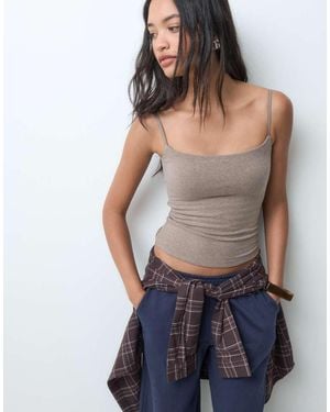 Abercrombie & Fitch Bra Free 90s Cami - Blue