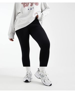 ASOS Asos Design Curve 2 Pack leggings - Black