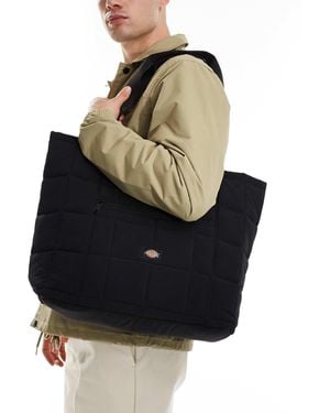 Dickies Thorsby Quilted Tote Bag - Black