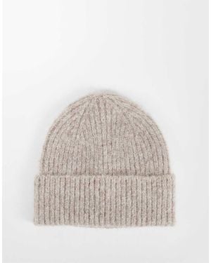 ASOS Chunky Knit Beanie - Natural