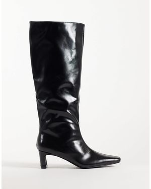 Raid Serafina Pointed Knee Boots - Black