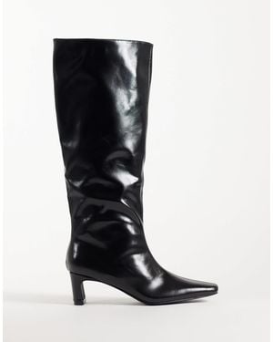 Raid Serafina Pointed Knee Boots - Black