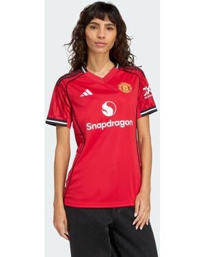 adidas Originals Manchester United 25/26 Home Jersey - Red