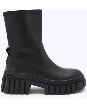 KG by Kurt Geiger Tegan Sock2 Low Ankle Boots - Black
