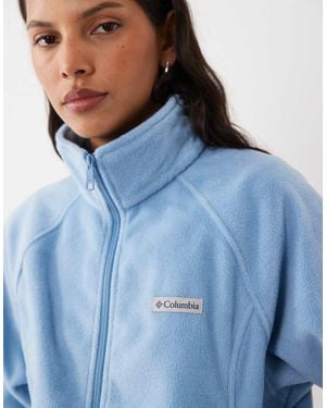 Columbia Chaqueta Benton Springs De Corte Relajado Con Cremallera Completa En Azul