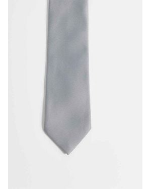 ASOS Plain Satin Tie - White