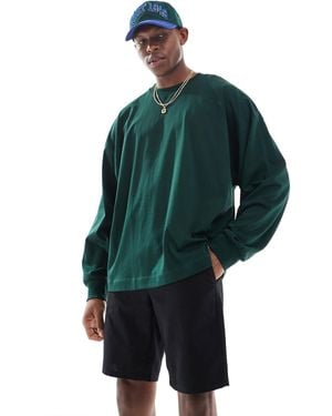 Only & Sons Linen Mix Tie Waist Shorts - Green