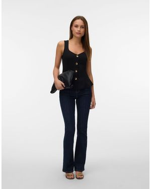 Vero Moda Top A Trapezio - Blu