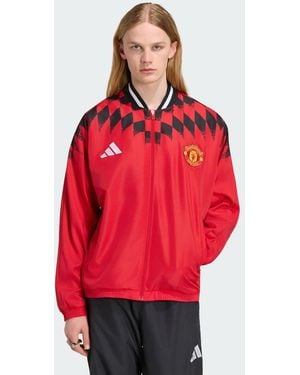 adidas Originals Manchester United Stadium Track Top - Red