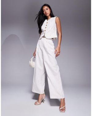 River Island Wide Leg Trouser - Purple