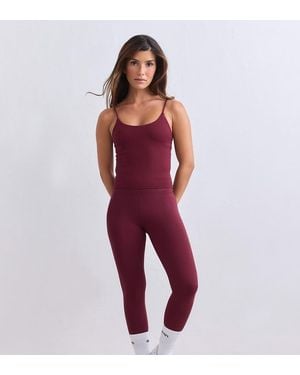 Aim'n Merlot Sense Petite Tights - Red