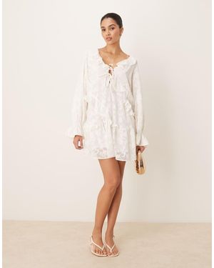 Gina Tricot Vestito Corto - Neutro