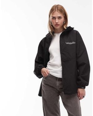 Napapijri Chaqueta Negra Algo De - Negro