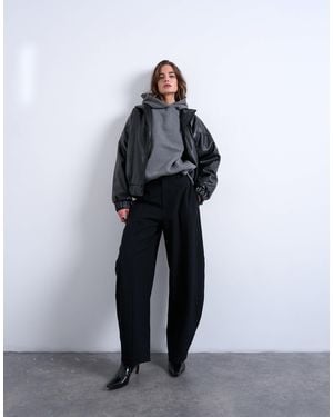 TOPSHOP Bubble Pants - Black