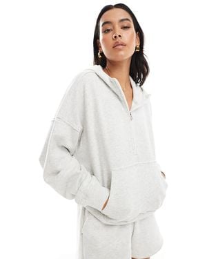 Hollister – kapuzenpullover - Weiß