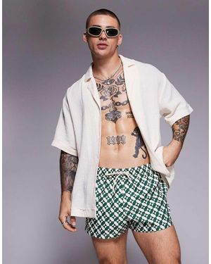 ASOS Super Short Length Swim Shorts - Green
