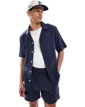 Goldsboro Revere Shirt - Blue