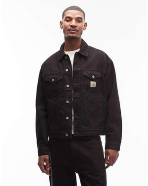 Carhartt Everson Denim Trucker Jacket - Black