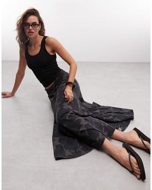 Weekday Maxi Skirt - Green