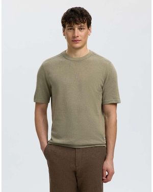 SELECTED Knitted Top - Green