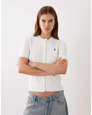 Polo Ralph Lauren Jumper Cardigan - White