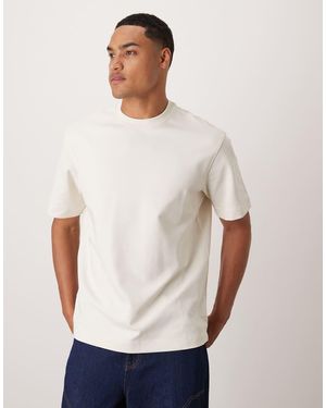 Mango T-Shirt Écru - Bianco