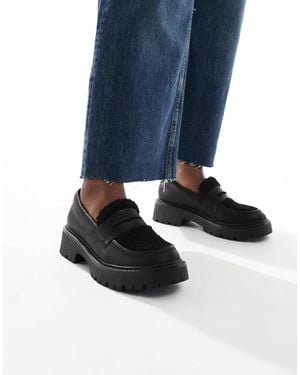 London Rebel – olivia – loafer - Blau