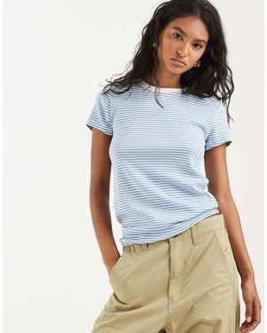 Gap Cotton Crew T-Shirt - Blue