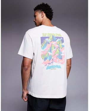 The North Face Essential Expedition Back Print Tee - White