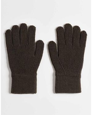 ASOS Knitted Gloves - Black