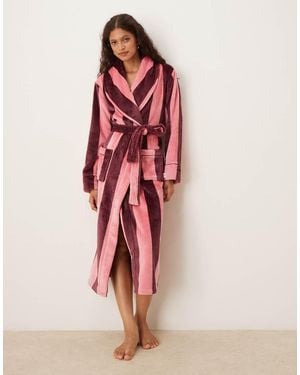 Chelsea Peers Bata A Rayas De Colores De Felpa De - Rosa