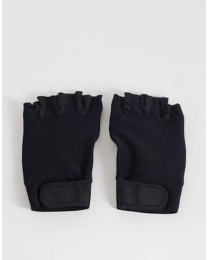 4505 Active Fingerless Training Gloves - Black