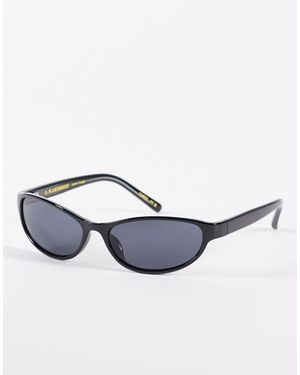 A.Kjærbede Alexa Slim Oval Cat-eye Sunglasses - Blue