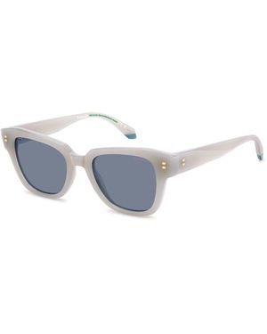 Polaroid Sunglasses Rectangular Sunglasses With Polarized Lenses - Blue