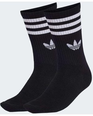 adidas Originals Set Van 10 Paar Sokken Met 3-Stripes - Zwart