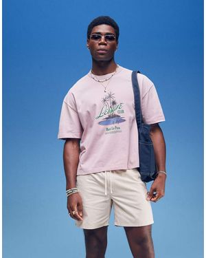 Weekday Olsen Regular Fit Shorts - White
