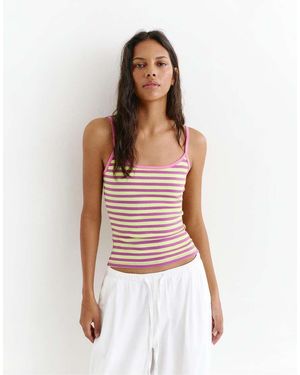 Pull&Bear Fine-Strap Top - Multicolour