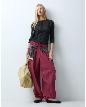 BRONZE SNAKE Lavinia Balloon Cargos - Red