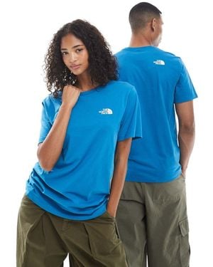 The North Face Simple Dome Unisex Logo T-shirt - Blue