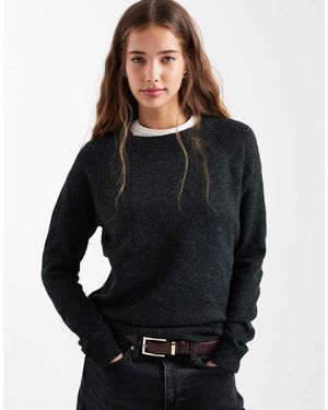 Vero Moda Round Neck Knitted Jumper - Black
