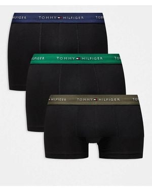 Tommy Hilfiger Signature Cotton 3 Pack Briefs - Black