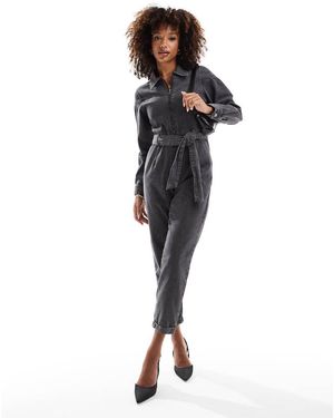 Style Cheat Denim Jumpsuit - Blue