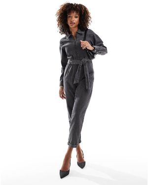 Style Cheat Denim Jumpsuit - Blauw