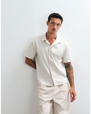 Weekday Short Sleeve Resort Shirt - White