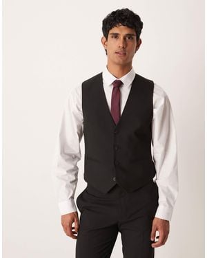 ASOS Slim Suit Waistcoat - Black