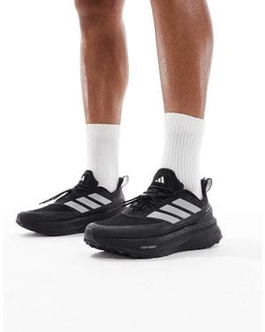 adidas Originals Zapatillas De Deporte Negro Básico Y Plateado Metalizado Ultraboost 5 Tr De